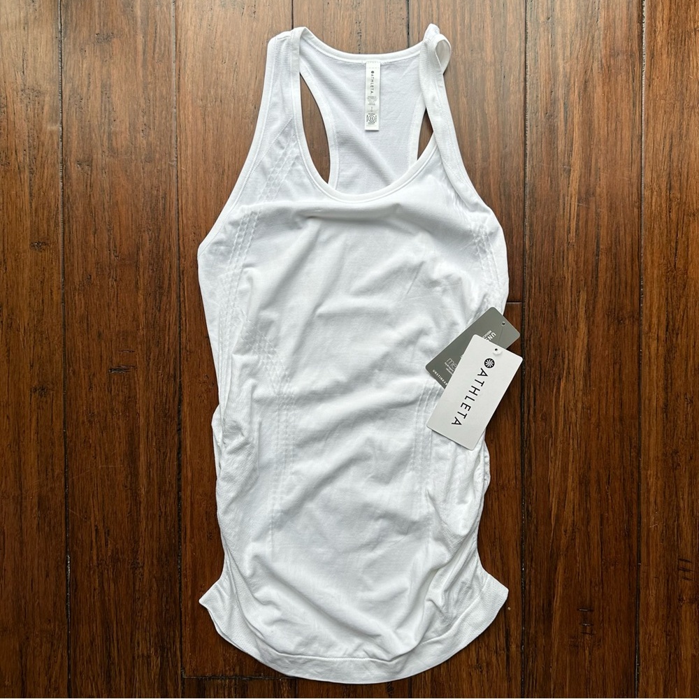 Athleta Speedlight Tank In White - Picture 3 of 8
